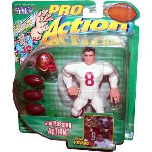   Action NFL Football   Steve Young (San Francisco 49ers) Toys & Games