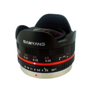  Samyang 7.5mm f/3.5 UMC Fisheye Manual Focus Lens (for 