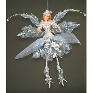    Blue Sparkling Star Fairy Ornament Mystical Fairy 