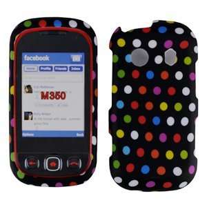   Samsung Seek M350 Snap on Cell Phone Case + Microfiber Bag