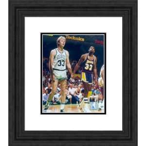  Framed Bird/Johnson Celtics/Lakers Photograph Kitchen 