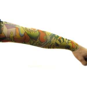  Crown Red bird Tattoo Sleeve No 11 Toys & Games
