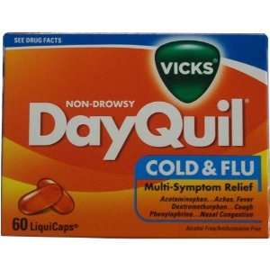  Dayquil Liquicaps Value Pack, 60 Count Packages Health 