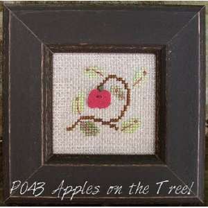 Apples on the Tree   Cross Stitch Pattern Arts, Crafts 