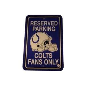 Indianapolis Colts Parking Sign *SALE* 
