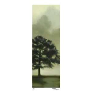 Trees in the Mist II by Deac Mong, 16x40 