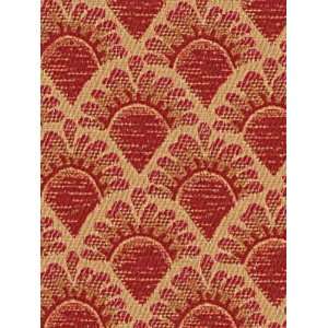  Robert Allen RA Fanatic   Tuscan Red Fabric Arts, Crafts 