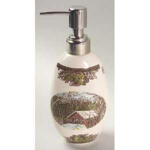 Johnson Brothers Friendly Village, The (England 1883) Soap Dispenser 