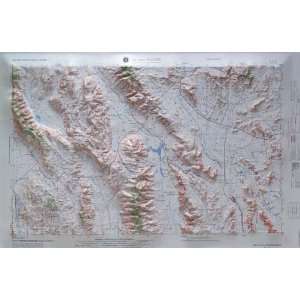  USGS Raised Relief Map  Death Valley, CA USGS Books