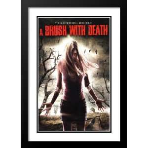 Brush with Death 20x26 Framed and Double Matted Movie Poster   Style 