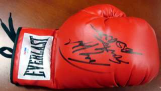 LARRY HOLMES AUTOGRAPHED SIGNED EVERLAST BOXING GLOVE EASTON ASSASSIN 