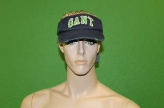 GANT Mens Navy Cotton Adjustable Rugger Visor $30 NWT  