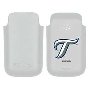  Toronto Blue Jays T on BlackBerry Leather Pocket Case 