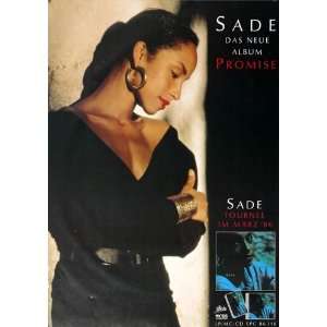  Sade   Diamond Life 1986   CONCERT   POSTER from GERMANY 