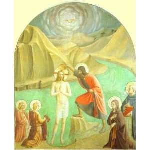  Hand Made Oil Reproduction   Fra Angelico   24 x 30 inches 