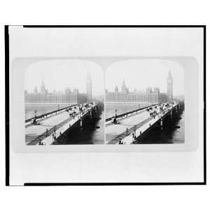  Photo Westminster Bridge and the House of Parliament 