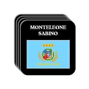   Region, Lazio   MONTELEONE SABINO Set of 4 Mini Mousepad Coasters
