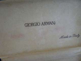 VINTAGE GIORGIO ARMANI FRAME + TINTED LENSES WITH CASE  