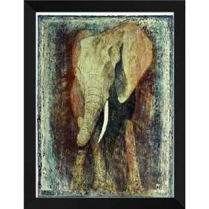  Fabienne Arietti FRAMED Art 28x36 Elephant Hommage I 