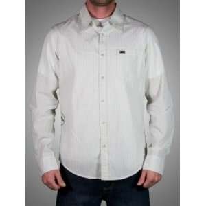  RVCA Clothing Bradford Stripe L/S Button Up Sports 