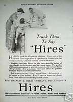1920 HIRES ROOT BEER SODA FOUNTAIN AD PHILADELPHIA PA  