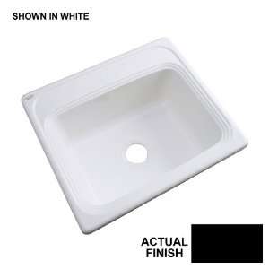 Dekor Single Basin Acrylic Topmount Kitchen Sink 38099 