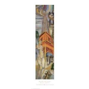  Eiffel Tower by Robert Delaunay 12x38