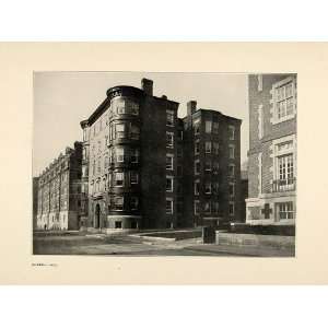  1900 Print Harvard University Russell Hall Building 