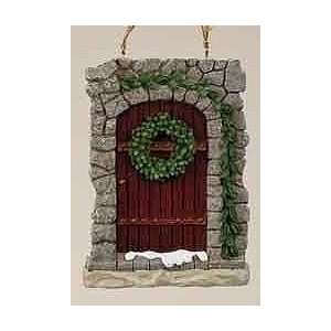 Christmas Garden All Hearts Come Home Stone Door Ornament with 