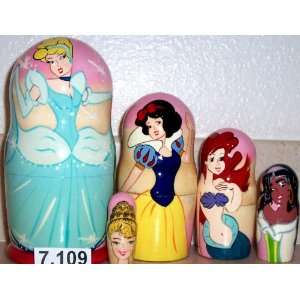   Little Mermaid Ariel Jasmine Barbie 5 Pc / 6 7 in #7.109 Toys & Games