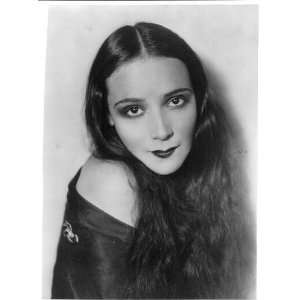 Delores Del Rio,1905 1983,Mexican Film Actress,silent era,Princess of 