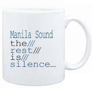  Mug White  Manila Sound the rest is silence  Music 