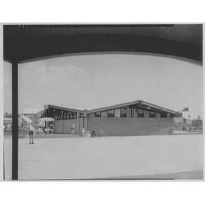   Woods Swim Club, Howard Beach. Through pavilion 1959