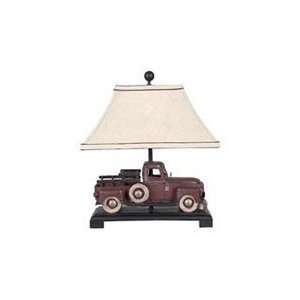  CL2384   Route 6 Truck Table Lamp Two Pack