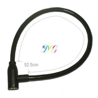 New High Quality Steel Spiral Cable Bike Bicycle Lock  