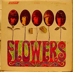 ROLLING STONES flowers LP PS 509 VG 1967 Bell Sound  