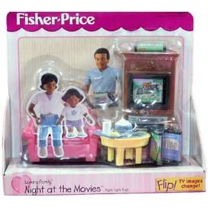  Loving Family Fisher Price NIGHT AT THE MOVIES Toys 