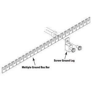   66 Block 25 Pair Ground Bar (Installation Equipment)