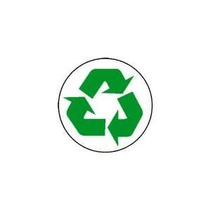  Recycling Symbol Green Large 12 vinyl cut out sticker 