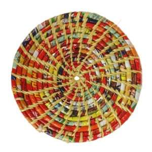  Recycled Plastic Wrappers Coasters Set of 2 Recycling 