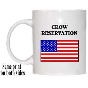  US Flag   Crow Reservation, Montana (MT) Mug Everything 