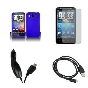  HTC Inspire 4G (AT&T) Premium Combo Pack   Blue Hard 