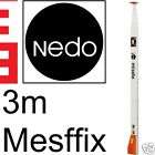 nedo messfix telescopic measuring stick rod 3m case 