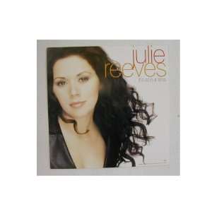  Julie Reeves Promo Poster Its About Time Gorgeous Face 