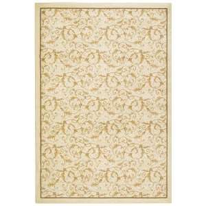 Royal Scroll Rug 53x76 Antque Linen 