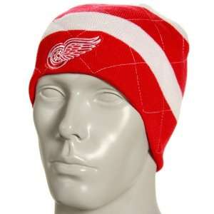   Detroit Red Wings Red Band Reversible Knit Beanie