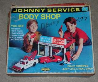 TOPPER JOHNNY SERVICE BODY SHOP C. 1968 BOXED  