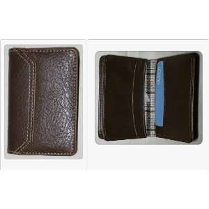 Buxton Leather Business Card Holder