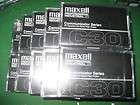 10 Maxell Profesional Communicator Series C90 Cassettes  