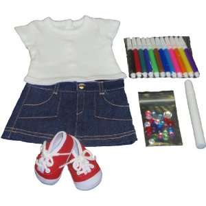  Design Your Own Doll Clothes Outfit   Fits 18 Dolls like 
